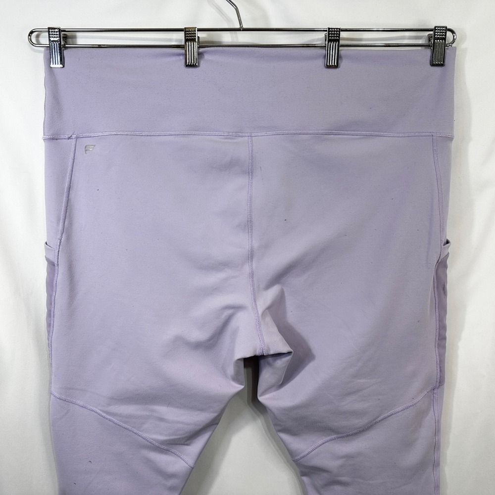 Fabletics Plus Size 4X Leggings Power‎ Hold High Waisted Lilac Side Pocket 150 - Picture 6 of 8